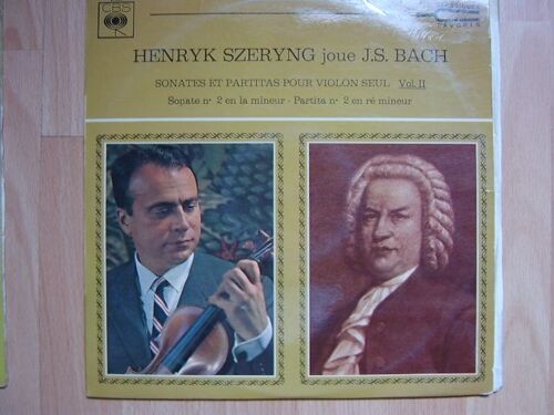 Henryk Szeryng Joue J.S. Bach  Sonates Et Partitas Pour Violon Seul  Vol.Ii