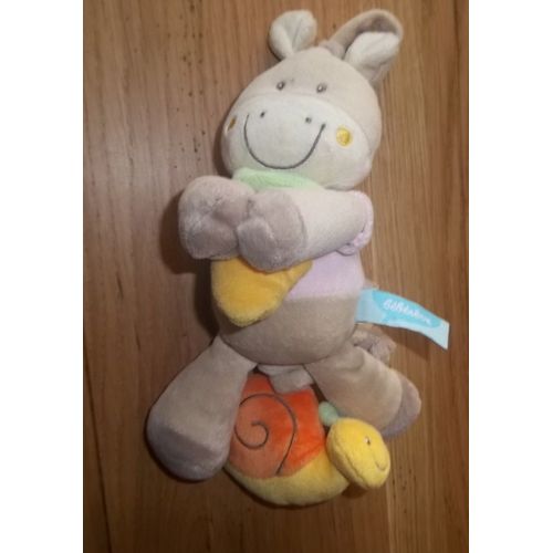 Doudou Bebereve Zebre Bebe Reve Les Amis Du Jardin Cheval Ane Poney Musical Boite A Musique Peluche Boite A Musique Casino