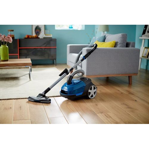 Aspirateur Avec Sac De 4l 650w Bleu Noir