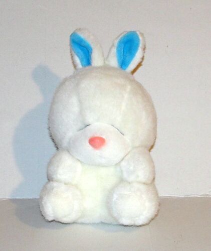 Peluche Lapin Blanc Dormeur Pigargo Doudou Lapin Assis 23 Cm