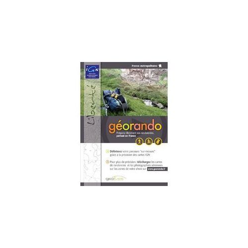 logiciel_carte_GPS - Géorando Liberté France - DVD de préparation de randonnées