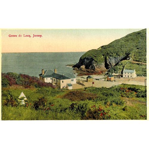 Carte Postale Ancienne, Jersey, Greve De Lecq