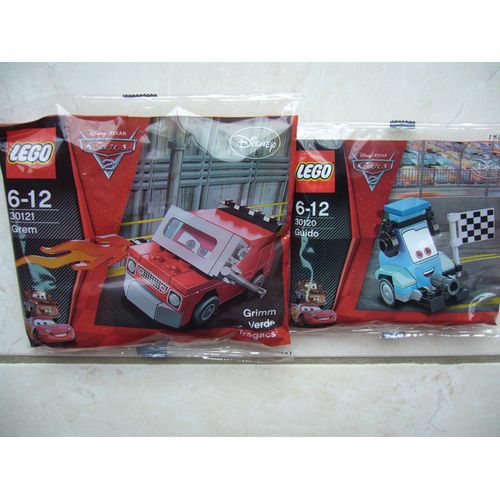 LOT de 2 sachets CARS : GUIDO réf 30120 et GREM réf 30121