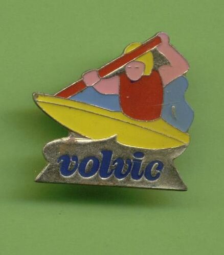 Badge Publicitaire Advertising Pins Volvic Sports Canoé Cayak