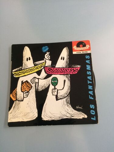 Disque 45 T. Jose Curbelo "Los Fantasmas"