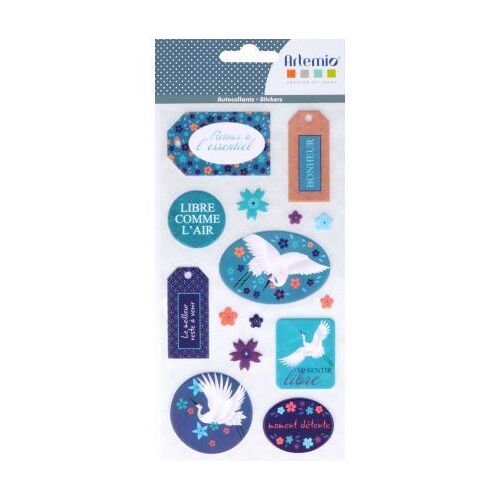 29 Autocollants Puffy Xl 'artemio - Japan ' Pour Scrapbooking, Carterie, Décoration...