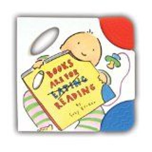 Books Are For Reading [With Teether On Ends Of Book]