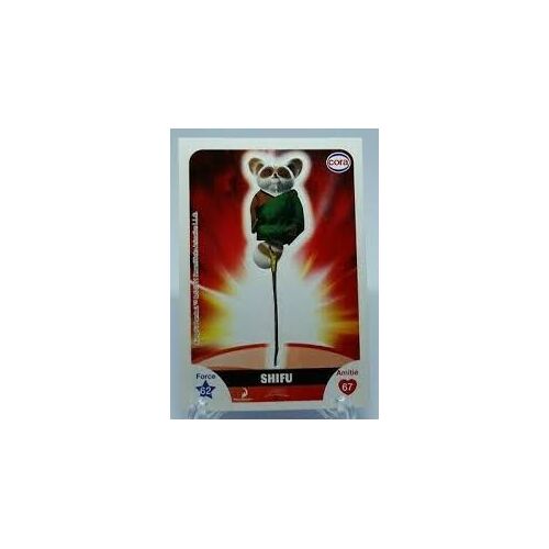 Image Sticker N°61 Shifu - Kung Fu Panda - Collector Cora - 2010 - 8x5,5 Cm