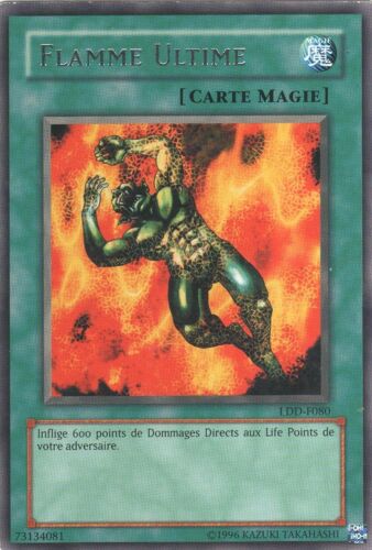 Carte Yu-Gi-Oh! "Flamme Ultime" Rare Ldd-F080
