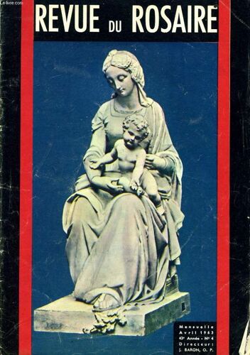 Revue Du Rosaire Du N°1 : Rosaire Pour Le Concile Oecuménique