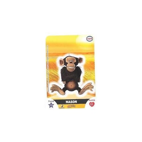 Image Sticker N°52 Mason - Madagascar - Collector Cora - 2010 - 8x5,5 Cm