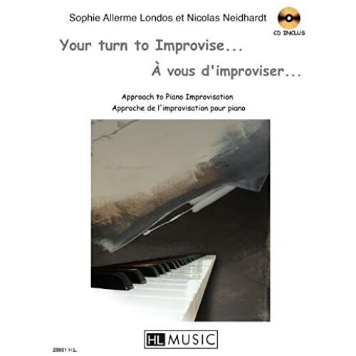 A Vous D'improviser... - Your Turn To Improvise... + Cd --- Piano