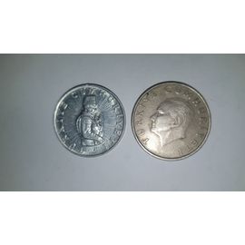 Lot De 2 Pièces Turques 10 Lira 1981 Et 50 Lira 1986