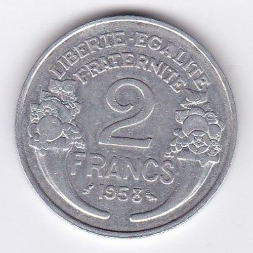 France 2 Francs 1958 Morlon