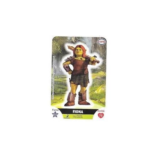 Image Sticker N°105 Fiona - Shrek - Collector Cora - 2010 - 8x5,5 Cm
