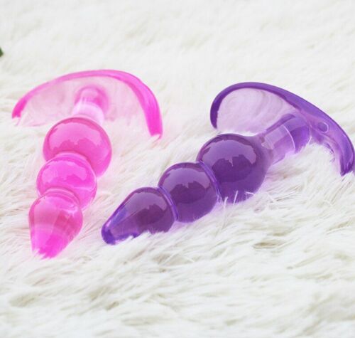 Jouet Sexuel Pour Adulte, 2 Pièces, Perles De Vie Nocturne, Gelée, Bulding, Jardin, Plug Anal, Mini Point G, Produits Pour Adultes, Jeu Sexuel Pour Couple