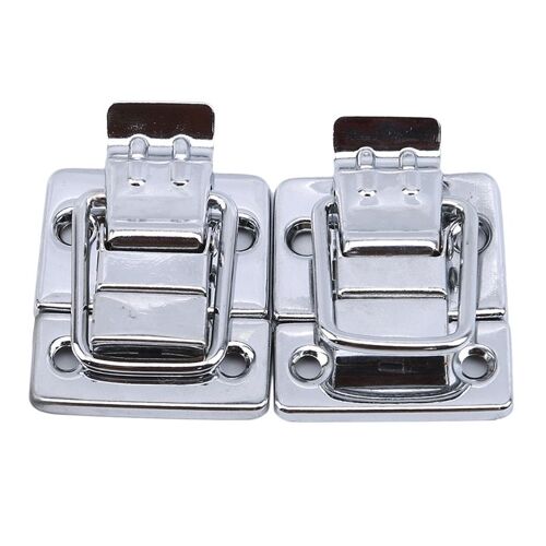 Loquet À Bascule En Acier Inoxydable Chromé, Pour Coffre, Valise, Outil De Fermeture D'armoire, Ceinture De Verrouillage De Haute Qualité