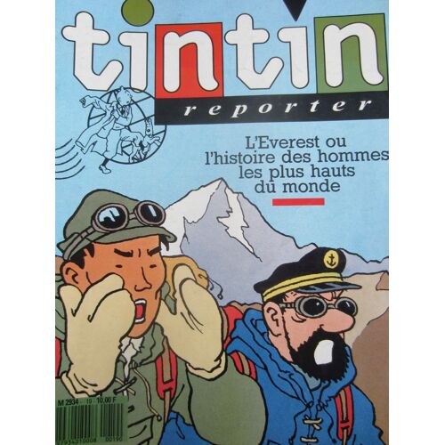 Tintin 19 L'everest Ou L'histoire Des Hommes Les Plus Hauts Du Monde.