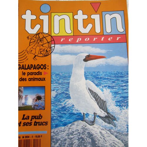 Tintin 8 Galapagos: Le Paradis Des Animaux.