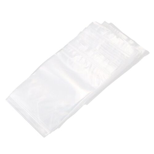 Sacs Avec Fermeture Éclair Thermoscellables Plastique Transparent 15x10cm Lot De 100