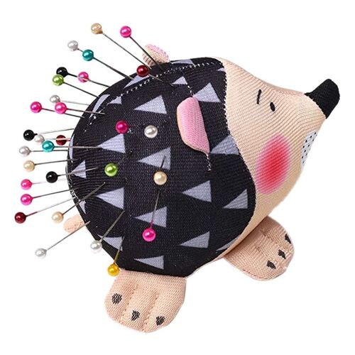 Pin Coussin-Hérisson Broche Coussin Pour Coudre Pincoussin Avec Coton Doux Tissu Broche Patchwork Support Arts Artisanat Et Couture