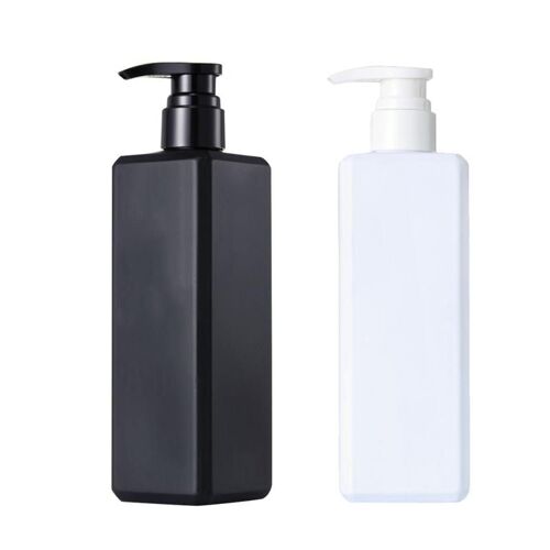 1/2pc Liquide Savon Bouteille Shampooing Bouteille Lotion Pompe Bouteille Douche Gel Support Vide Conteneur 500ml 