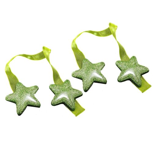 Rideau Magnétique À Rideaux 2 Pièces Ruban À Bascule Vert Mode Porte-Rideau Magnétique Portable Rideau De Sangle Boucle Pour Chambre À Coucher