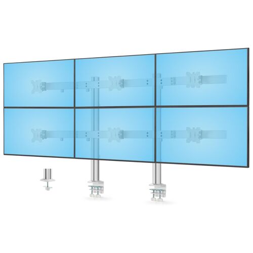 StarTech.com 6-MONITOR-ARM-A support d'écran plat pour bureau 32" Blanc