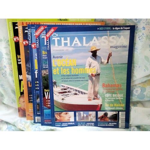 Thalassa Magazine Lot Des 5 Premiers Numéros (N°1 À 5)