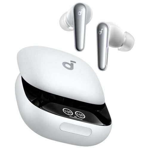 Soundcore Liberty 4 Pro Casque True Wireless Stereo (TWS) Ecouteurs Appels/Musique/Sport/Au quotidien Bluetooth Blanc
