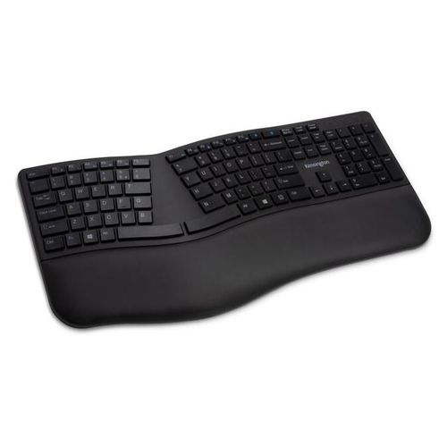 Kensington Pro Fit Ergo clavier Universel FR sans fil +USB QWERTZ Allemand Noir