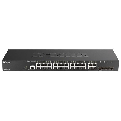 D-Link DGS-2000-28 commutateur réseau Géré L2/L3 Gigabit Ethernet (10/100/1000) 1U Noir