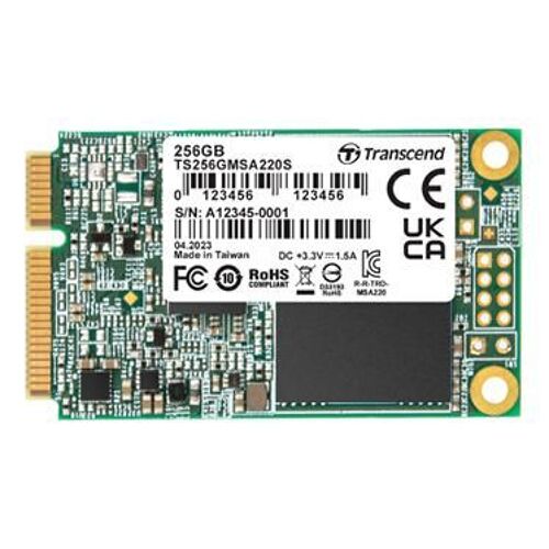 Transcend 220S 256 Go mSATA Série ATA III 3D NAND