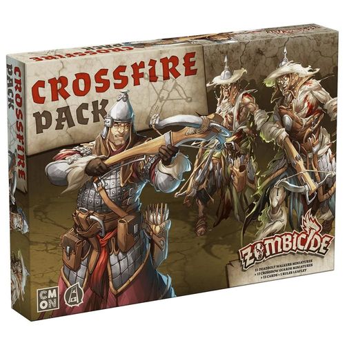 Asmodee Guf047ml Jeu De Société Zombicide: Crossfire Pack 60 Min Jeu De Cartes