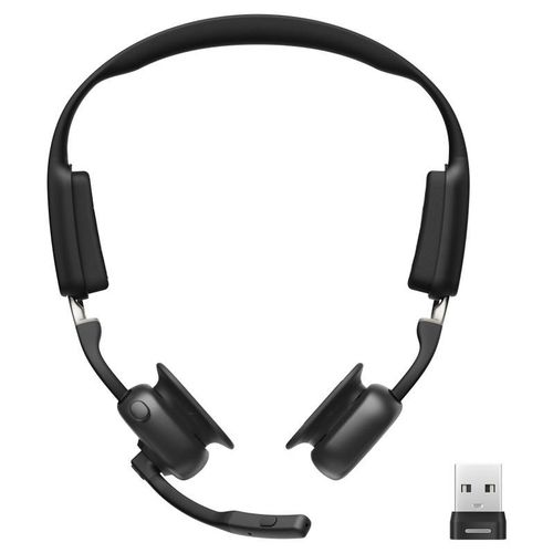 SHOKZ C610-AA-BK casque Sans fil Crochets auriculaires Bureau/Centre d'appels USB Type-A Bluetooth Noir