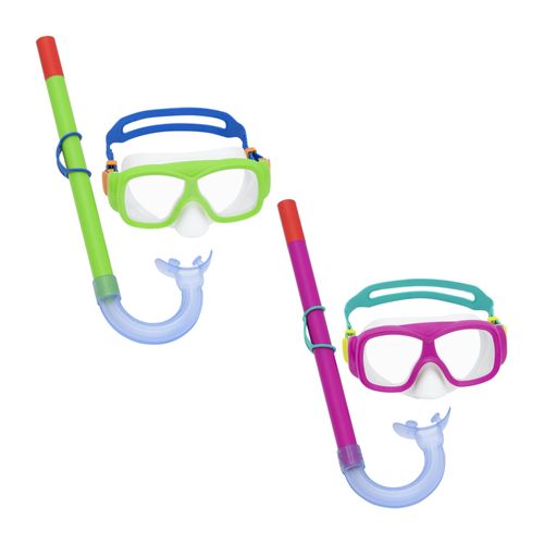 Bestway Masque Et Tuba De Snorkeling Explora Essential Pour Les Jeunes De 7 Ans Et Plus