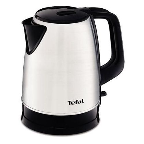 Tefal Dialog KI150D bouilloire 1,7 L 2400 W Noir, Acier inoxydable