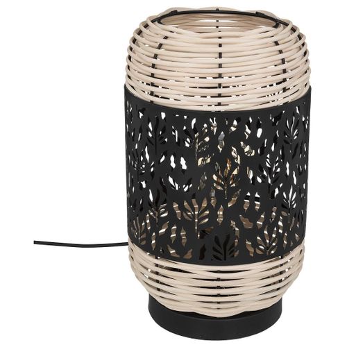 Atmosphera 190625 Lampe De Table Noir