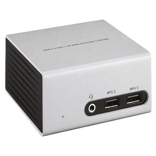 CLUB3D The Club 3D CSV-3104D USB 3.2 Gen 1 4K UHD at 30Hz Mini Docking Station Ultra slim design