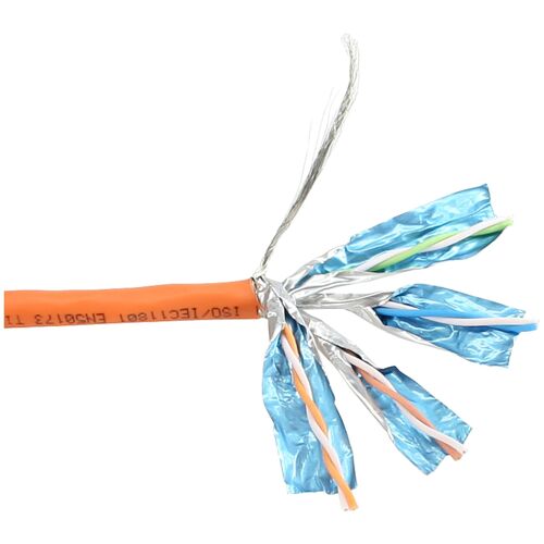 InLine 70550 câble de réseau Orange 50 m Cat6 S/FTP (S-STP)