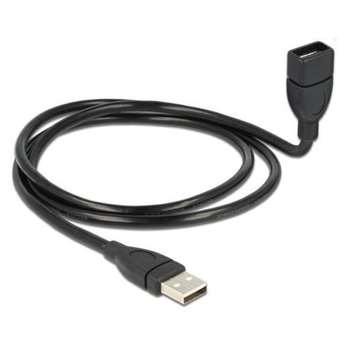 DeLOCK 1m USB 2.0 câble USB USB A Noir