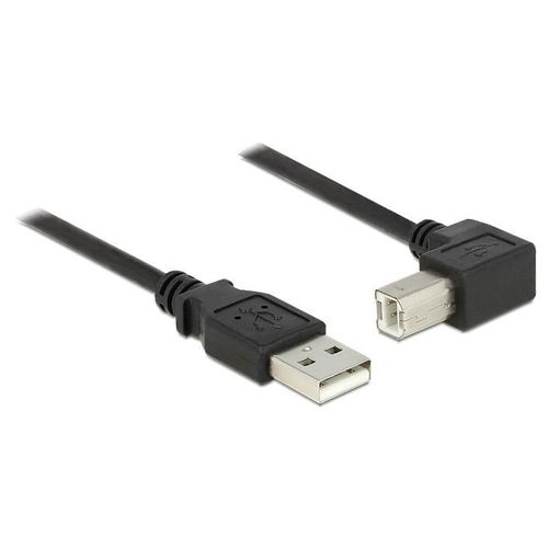 DeLOCK 2m USB 2.0 câble USB USB A USB B Noir