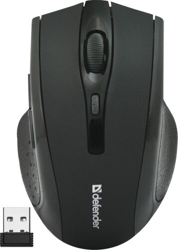 Defender Accura MM-665 souris Bureau Droitier RF sans fil Optique 1600 DPI