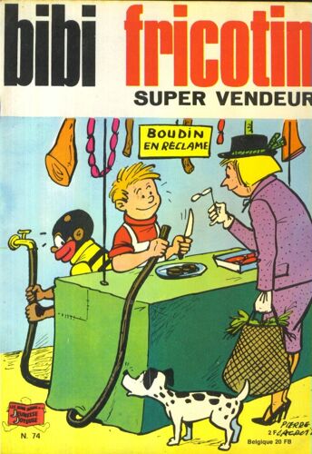 Bibi Fricotin  N° 74 : Fibi Fricotin Super Vendeur