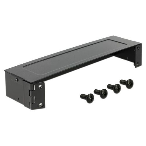 DeLOCK 43303 étagère 1U Rack monté sur le mur Noir