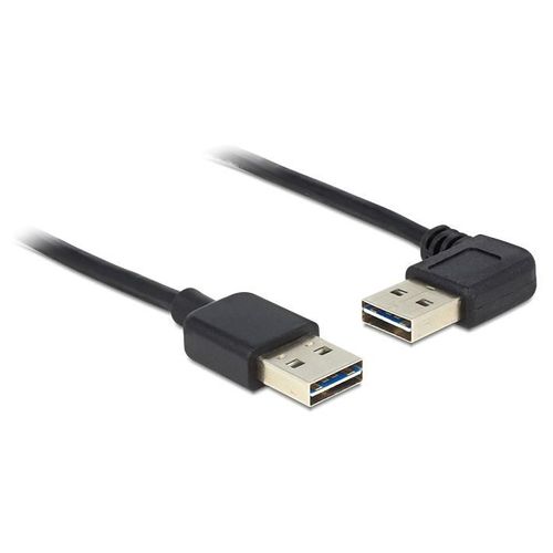 DeLOCK 85557 câble USB USB 2.0 2 m USB A Noir