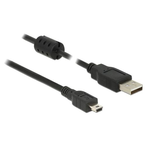 DeLOCK 84912 câble USB USB 2.0 1 m USB A Mini-USB B Noir
