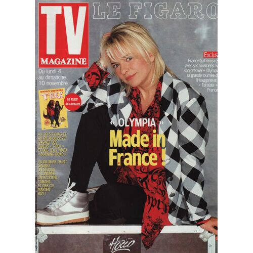 Le Figaro Tv Magazine / 02-11-1996 N°16240 : France Gall (1p) - Véronika Loubry (1/2p)