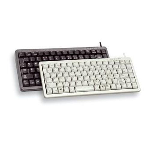 CHERRY Compact keyboard, Combo (USB + PS/2), DE clavier Bureau USB + PS/2 QWERTY Noir