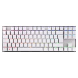 CHERRY MX 8.2 TKL Wireless RGB clavier Gaming USB + RF Wireless + Bluetooth QWERTZ Allemand Blanc